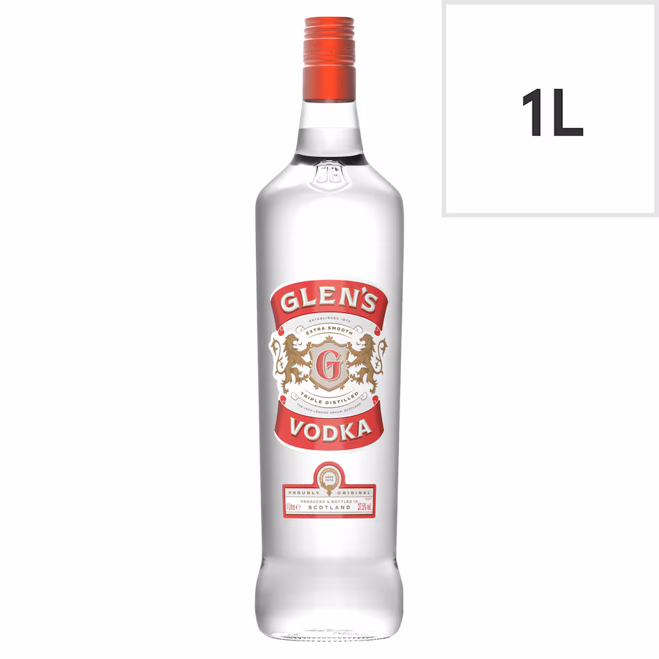 Glen’s Vodka 1L – Extra Smooth Triple Distilled saveandgo