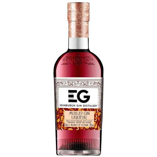 Edinburgh Gin Mulled Gin Liqueur 50cl | Spiced Winter Gin Drink SAVEANDGO