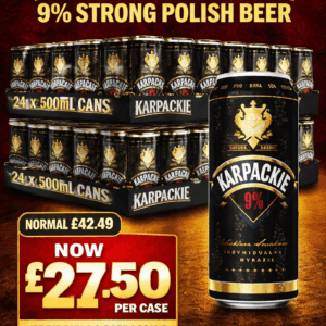 KARPACKIE SUPER MOCNE 9% STRONG POLISH BEER