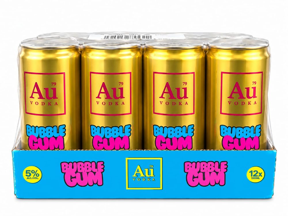 AU BUBBLEGUM VODKA 12×330 5%