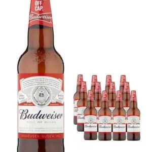 BUDWEISER BOTTLE 12X660ML 4.5%