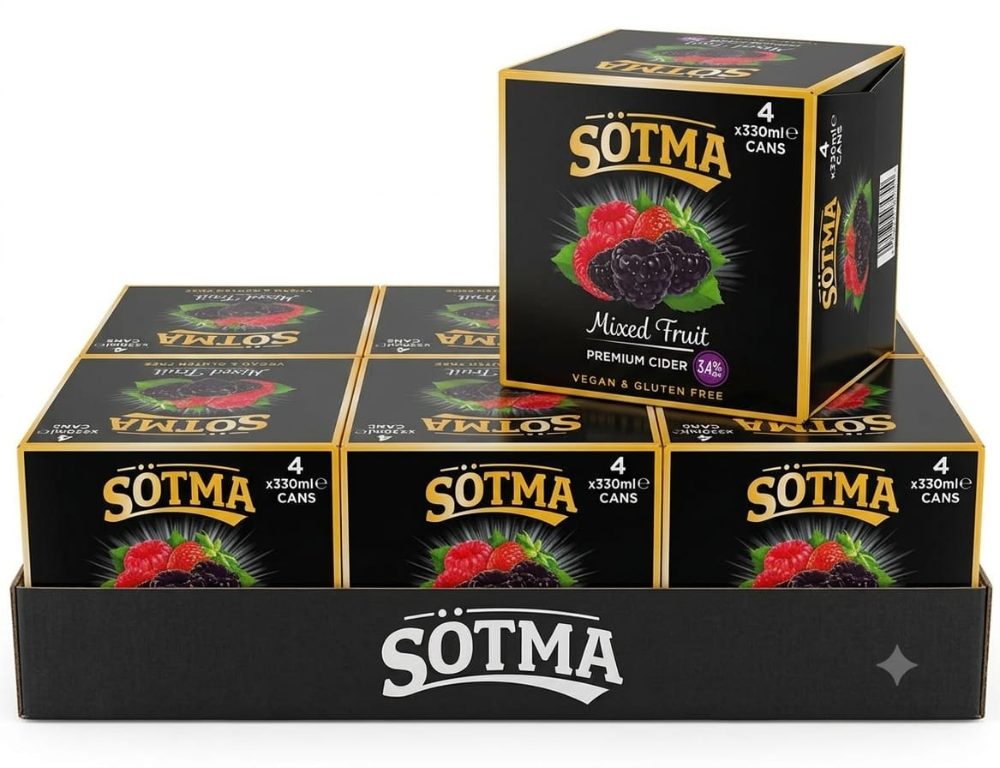 SOTMA mixed fruit 6X4X330ML 3.4%