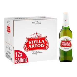 STELLA ARTOIS BOTTLE12X660ML4.6%