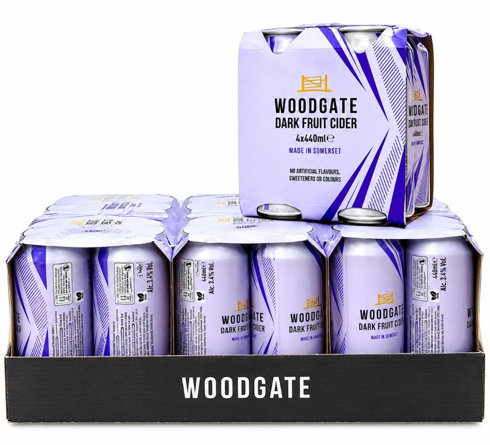 WOODCATE DAR/FRUIT 6X4X440ML3.4%
