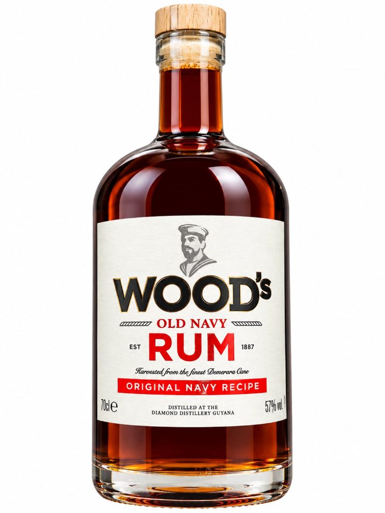 WOODS OLD NAVY RUM 1x70CL